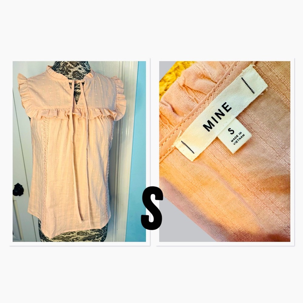 Mine sleeveless top size small